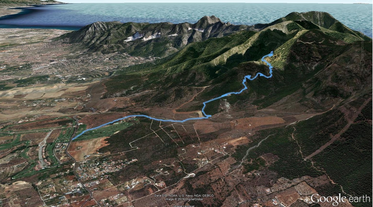 Arboretum de Jarapalos mapa - Alhaurin de la Torre