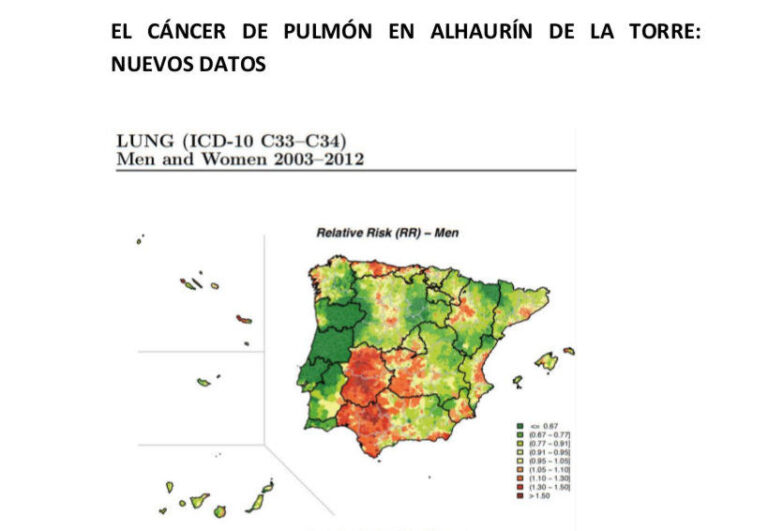 EL CÁNCER DE PULMÓN EN ALHAURÍN DE LA TORRE; NUEVOS DATOS